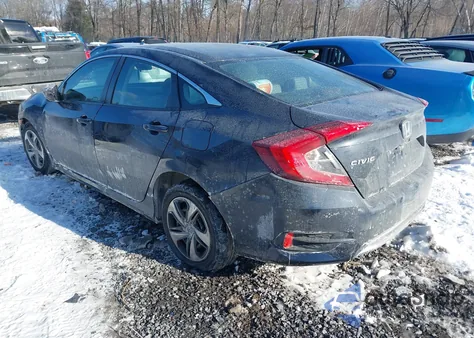 2019 Honda Civic Lx из США, поврежденный, VIN 2HGFC2F68KH515921